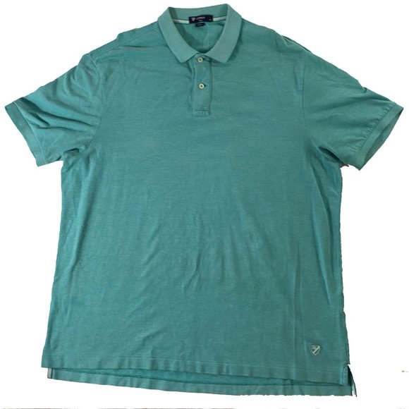 Cremieux Classics Polo Other - Men's Cremieux Classics Polo Shirt Size XL Striped Short Sleeve Blue Collared